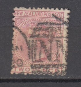 J38470, 1874 new zealand used #52 queen