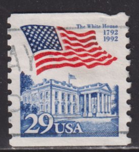 United States 2609 The White House Coil 1992