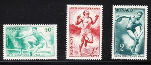 Monaco 204 -206 -  FVF MNH - short set