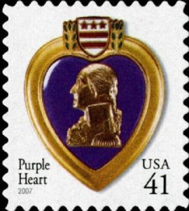 2007 41c Purple Heart Special Issue Scott 4164 Mint F/VF NH