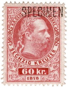 (I.B) Austria Telegraphs : State Telegram 60kr