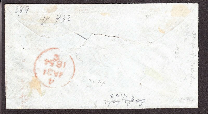 US 17 x2 on Cover to Ireland from Texas w/ PF Cert F-VF SCV $750 