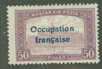 Hungary/French Occupation/Arad (1N) #1N10  Single