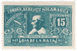 (I.B) Nicaragua Postal : Internal Air Mail 15c