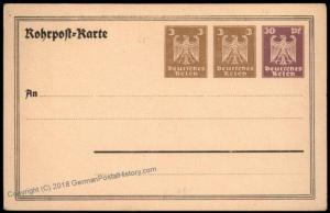 Germany Berlin Rohrpost Pneumatic Mail Private Ganzsachen Postal Card Cove 68602