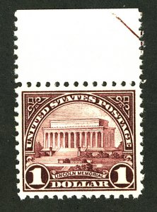 U.S. #571 MINT OG NH