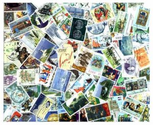 Ireland Stamp Collection - 200 Different Stamps