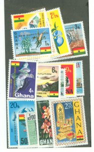 Ghana #356-70 Mint (NH)