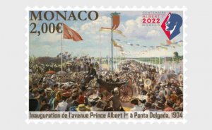 2022 Monaco Albert visits the Azores (Scott NA) MNH