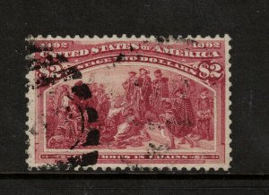 USA #242 Very Fine Used