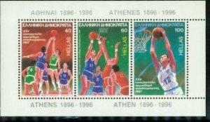 Greece Olympics , 1 souvenir sheet