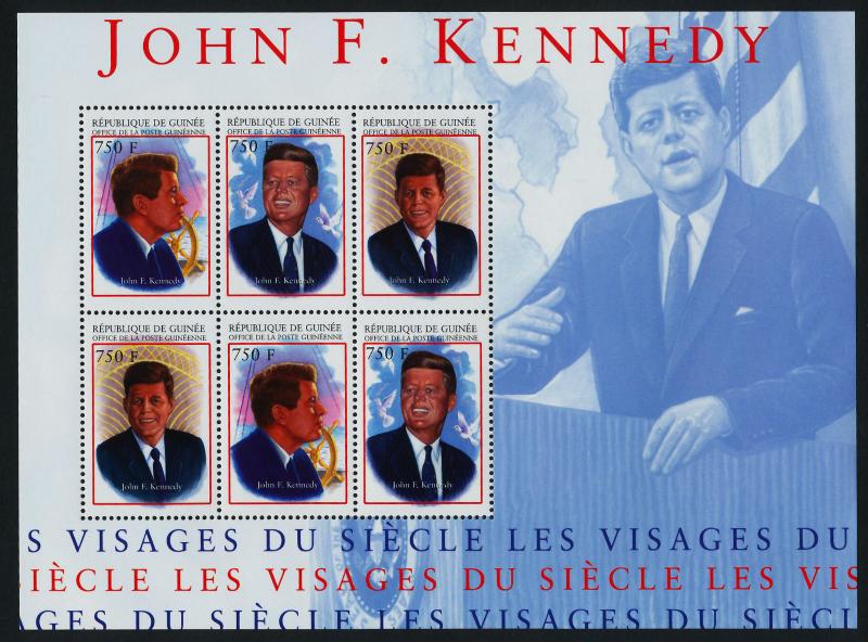 Guinea 2113 Sheet MNH John F. Kennedy