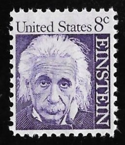 1285 8 cents Albert Einstein (1966) Stamp Mint OG NH EGRADED F-VF 75