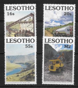 LESOTHO SG976/9 1990 HIGHLANDS WATER PROJECT SET MNH