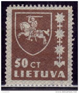 Lithuania - Lietuva 1937, Arms, 50c, sc#304, used