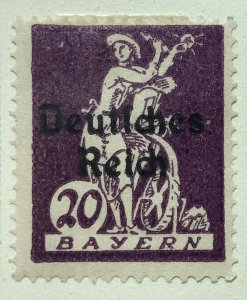 AlexStamps BAVARIA #259 FVF Mint 