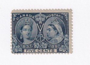 CANADA # 54 & 56 MLH & MH 5cts & 8cts JUBILEES CAT VALUE 180