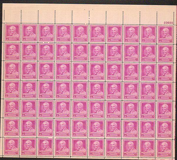 US #953 Mint Sheet Dr Carver Scientist 