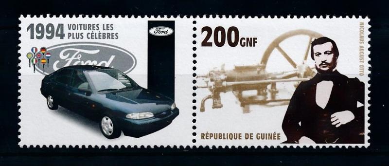 [76903] Guinea 2002 Classic Car Ford 1994 Mondeo 1.6  MNH