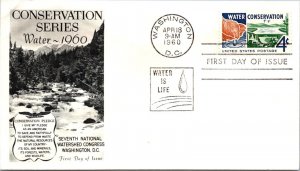 FDC 1960 SC #1150 Fleetwood Cachet - Washington DC - Single - J1062