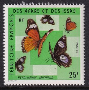 Afars and Issas 392 Butterflies MNH VF