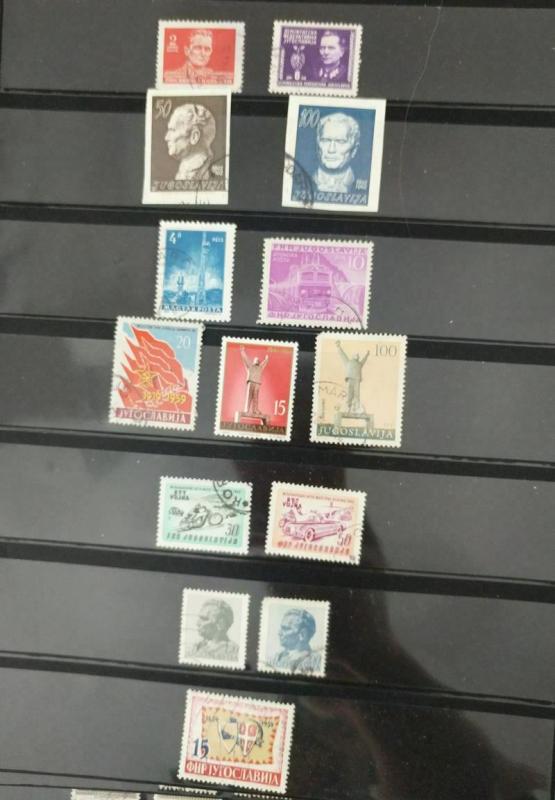 EDW1949SELL : YUGOSLAVIA Old Time Mint & Used collection. Nicely displayed.