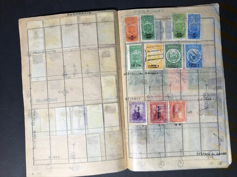 Central and South America Revenue Stamps Mint/Used 1891-1906 (242 Stamps)