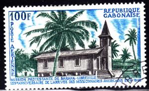 Gabon C59 Mission Church 1965