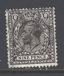 Great Britain Sc # 170 used wm 33 perf 15 X 14 (RS)