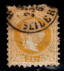 Austria Osterreich Scott 23 Used nice cancel, rough corner