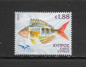 FISH - CYPRUS #1264 MNH