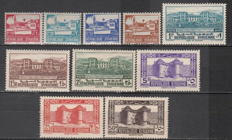 Sy-ia #272-81  F-VF Unused  CV $13.00 (A9091)