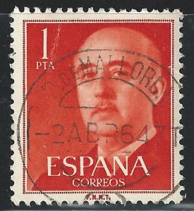 Spain #825 1p Gen Francisco Franco