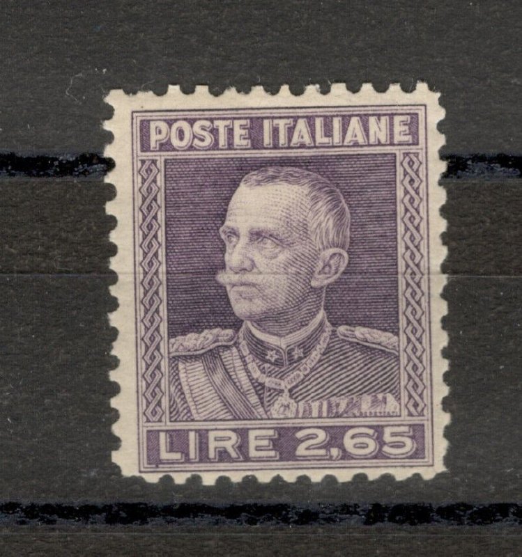 ITALY - MNH STAMP, 2.65 L - Vittorio EMANUEL III - perf. 11 - 1927. 