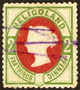 Heligoland Stamps # 15 Used VF Scott Value $825.00