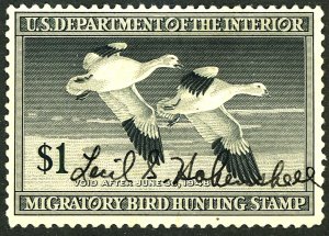 U.S. #RW14 USED THINS