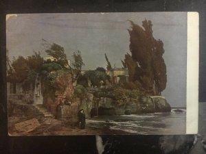 1927 Talsi Latvia Picture Postcard cover Villa At The Sea