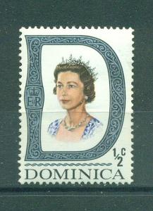 Dominica sc# 268 (5) mhr cat value $.25