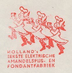 Meter cover Netherlands 1965 Almond paste - Fondant - Bakers - Waddinxveen