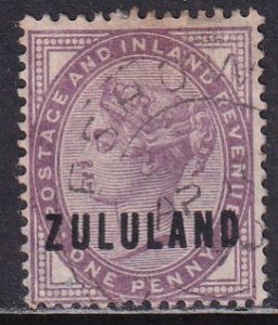 Zululand South Africa Natal 1888 Sc 2 Stamp Used