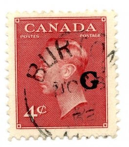 Canada, Scott #o19, Used