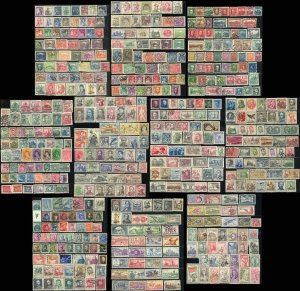 500 Czechoslovakia Postage Stamps Collection Europe 1919-1950 Czech Used