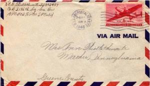 United States, U.S. A.P.O.'s, Transport Issue, Airmail, Pennsylvania