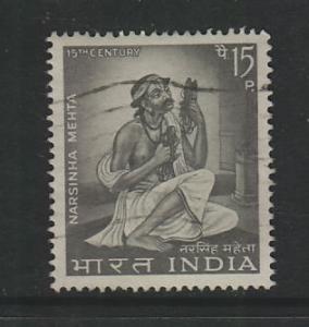 India 1967 Scott 451  NARASINHA MEHTA  used