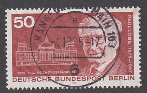 Germany - Berlin # 9N383, Paul Lobe - President, Used