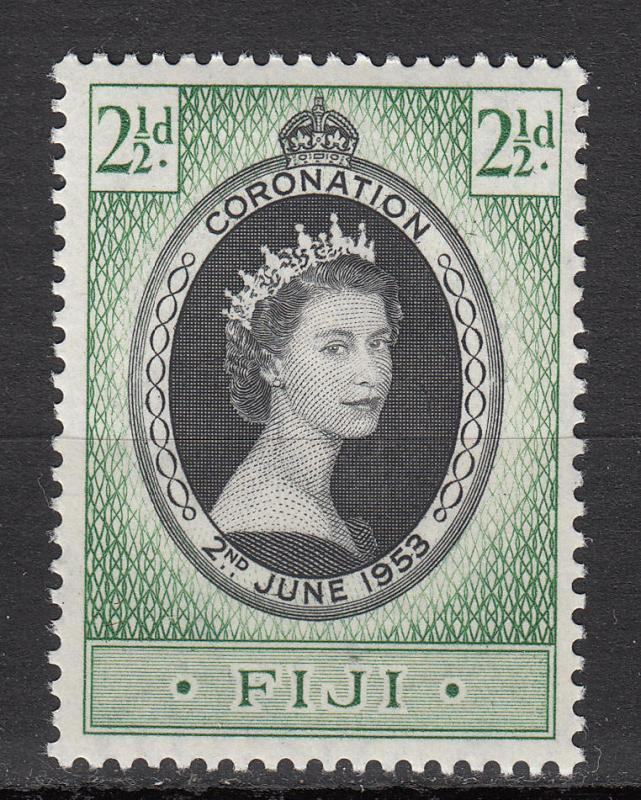 Fiji - 1953 QEII Coronation Issue  Sc# 145 - MH  (5591)