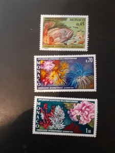 +Monaco #928-930       MNH