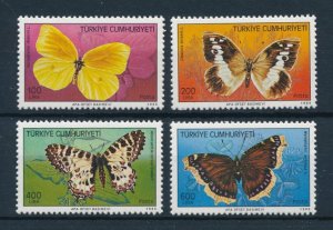 [119193] Turkey 1988 Insects butterflies schmetterlingen papillons  MNH