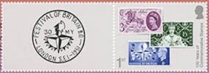 GB LS161e 100 Years Commemorative Coronation Festival 1st single MNH 2024