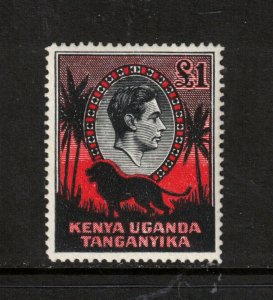 Kenya Uganda Tanganyika SG #150a Very Fine Never Hinged